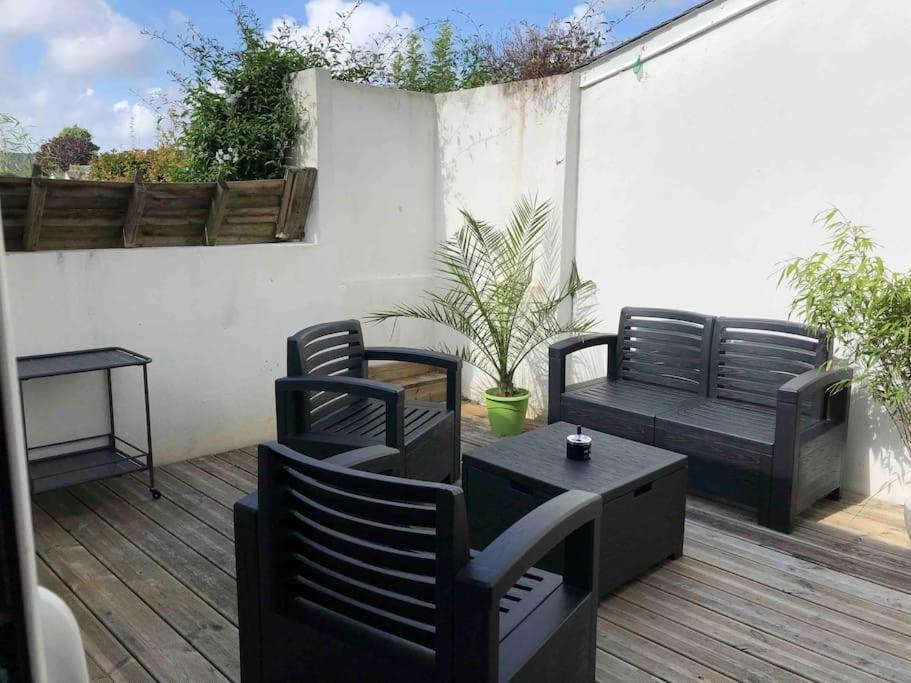 Maison De Ville Conviviale Avec Terrasse Ланестер Экстерьер фото